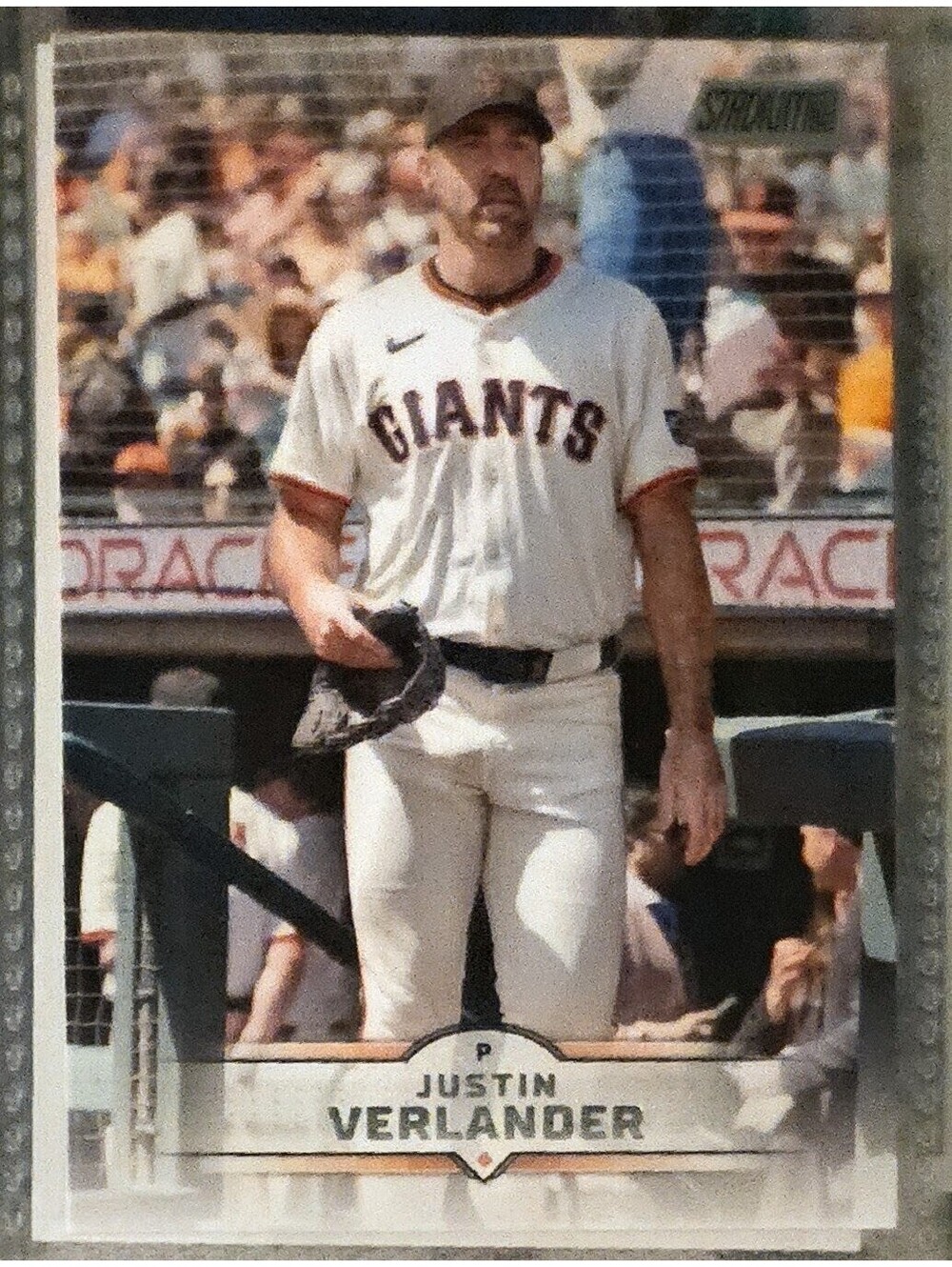 Justin Verlander - 2025 Stadium Club- #162 - SF Giants